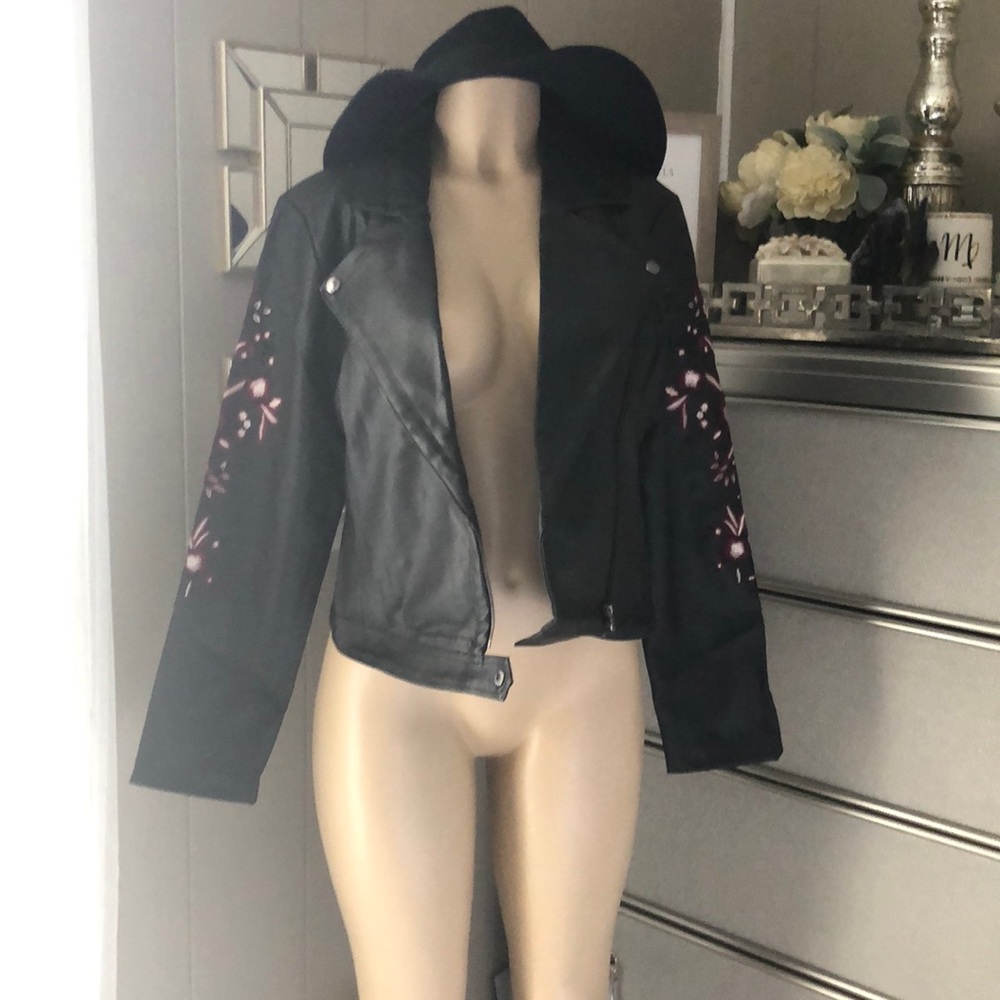 Guess Los Angeles Faux Leather Moto